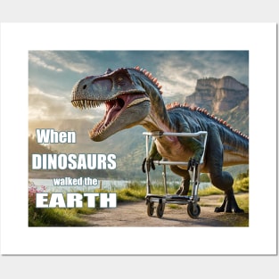 When Dinosaurs Walked the Earth Posters and Art